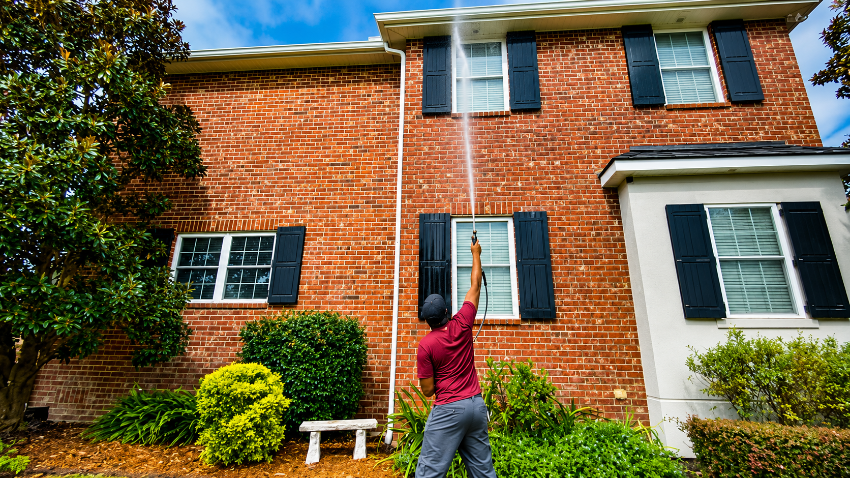 House washing service in Metairie LA