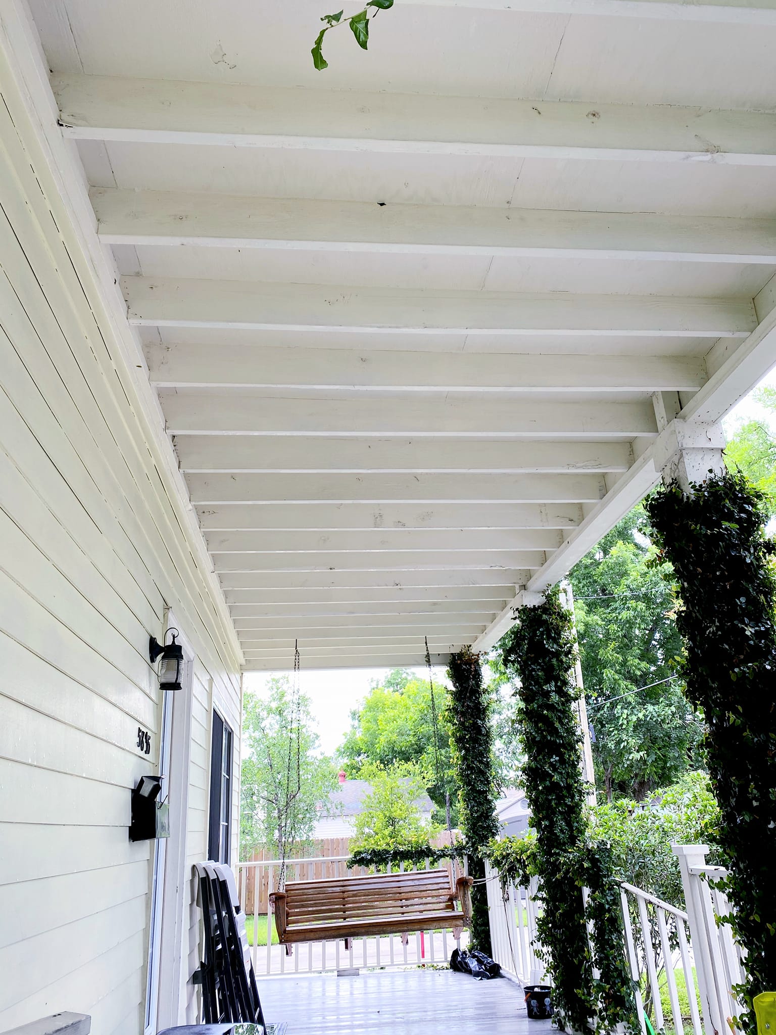 Porch & Patio Cleaning after