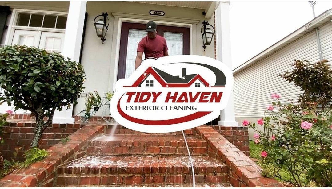 Clean exterior after professional pressure washing